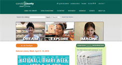 Desktop Screenshot of camdencountylibrary.org